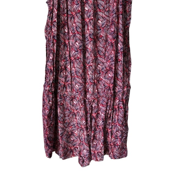 GAP Sleeveless Print Lightweight Halter Jumper Romper, XL - Picture 10 of 16